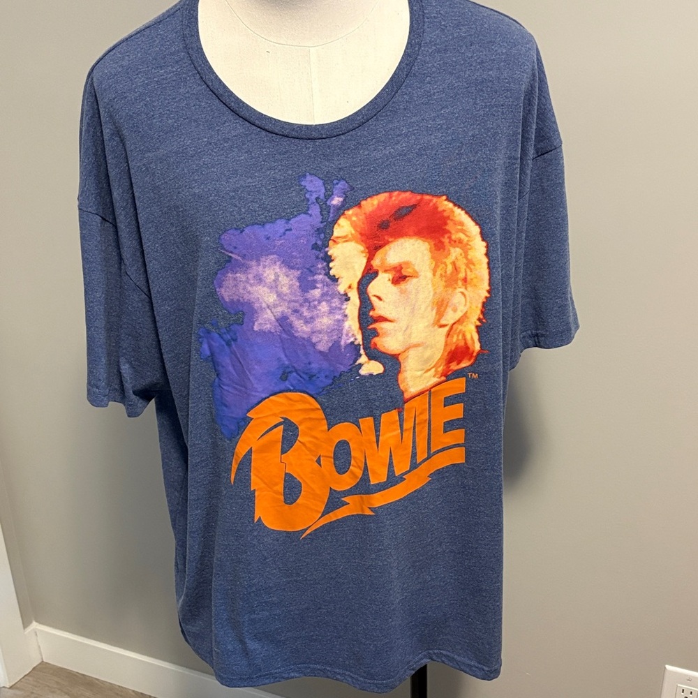 Navy Bowie Graphic Tee